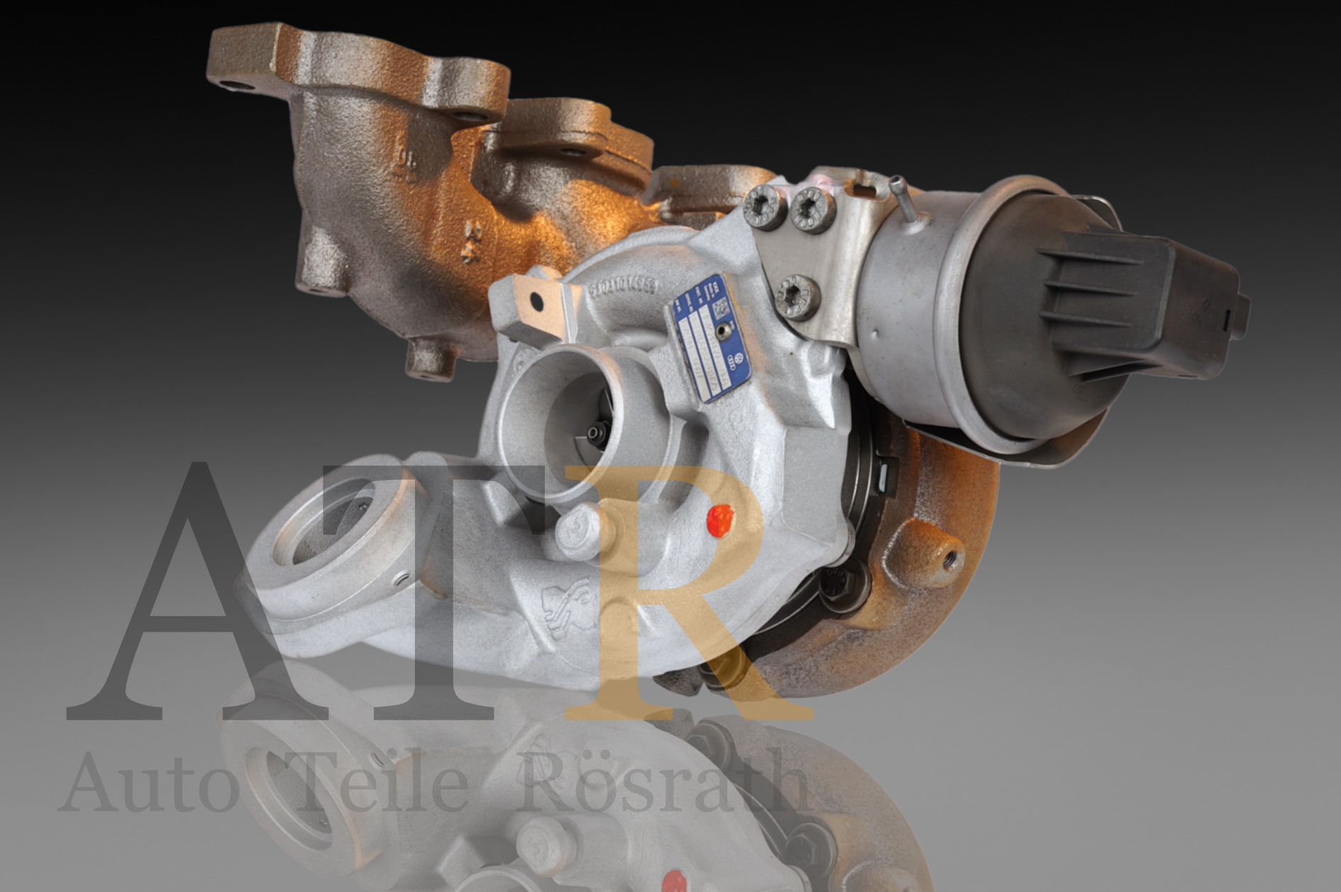 Turbolader KKK (generalüberholt) für Audi, Seat, Skoda VW, 2l TDI 81-103KW, CFFB, 03L253056G, 54409700036